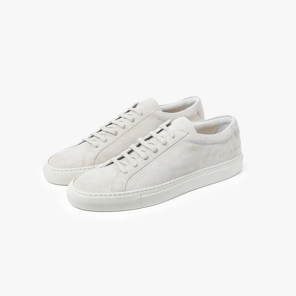 Common Projects Achilles Low side profile showing minimalist silhouette