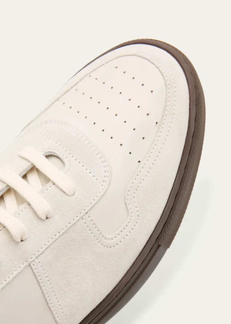 Men's BBall Low Leather Sneakers