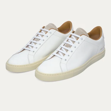 Common Projects Achilles Low side profile showing minimalist silhouette